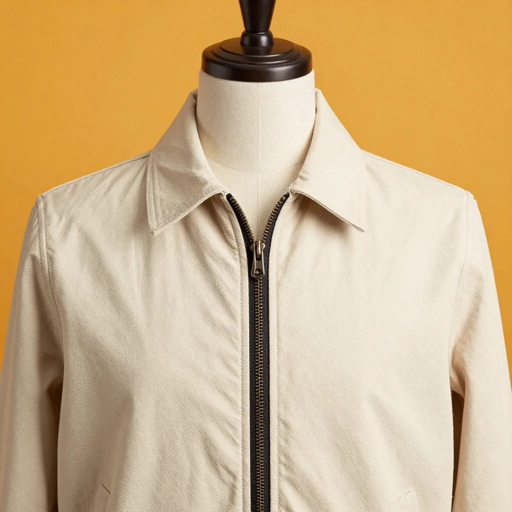 Zipper replacement on garment